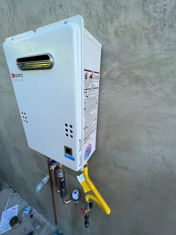 Tankless water heater installation for Zillah homes